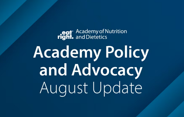 Advocacy update August 2025