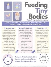 A screenshot of the Feeding Tiny Bodies flyer