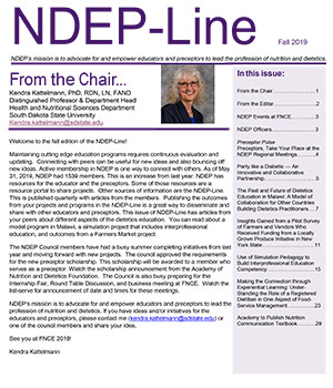 NDEP-Line Newsletter