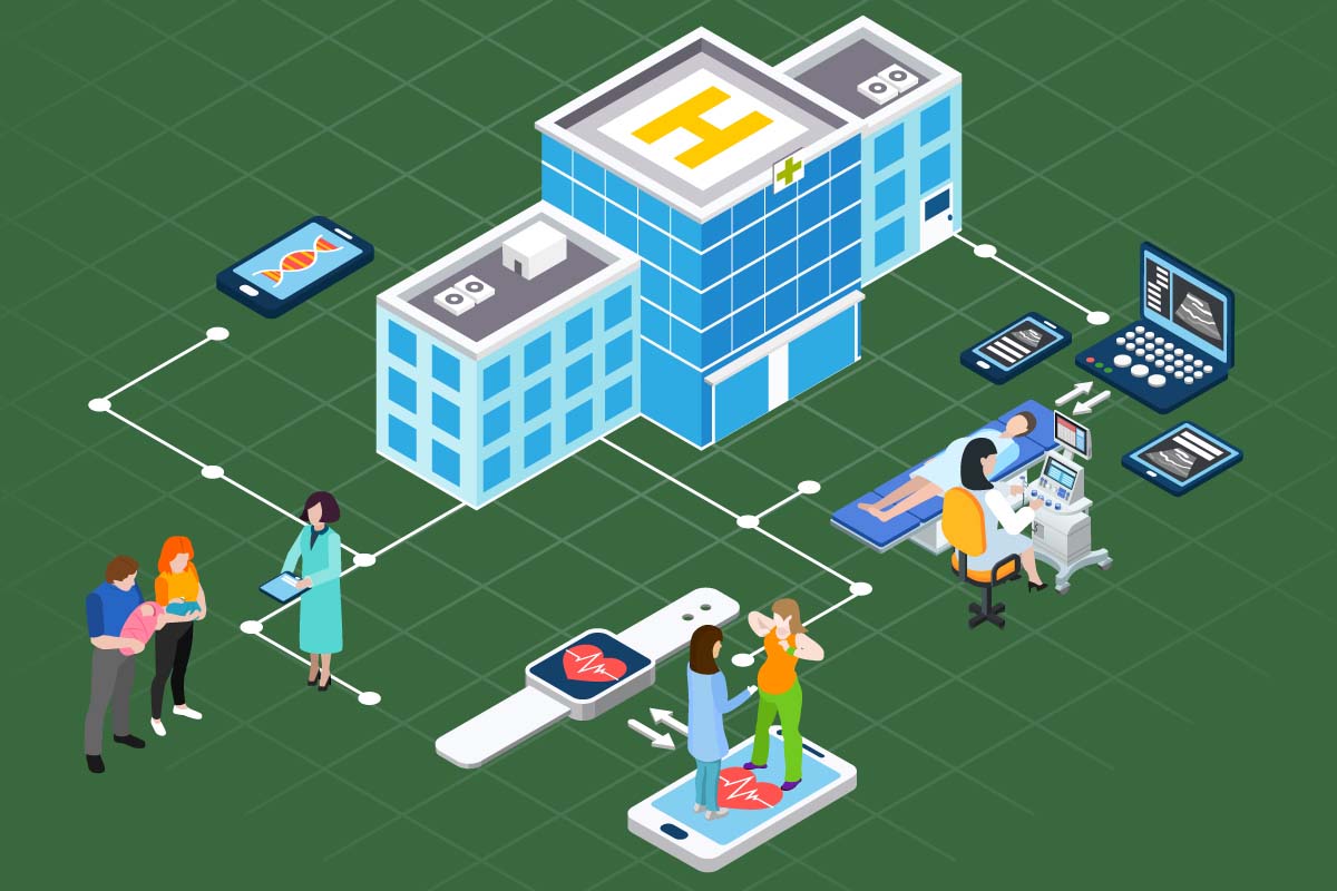 Graphic with multiple ways to track data
