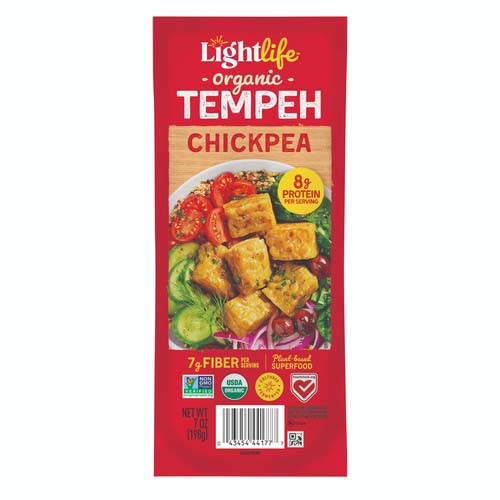 Lightlife Organic Tempeh: Chickpea
