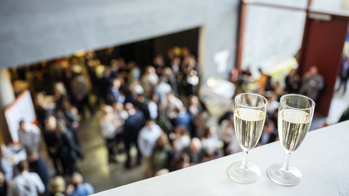 Reception at a Conference