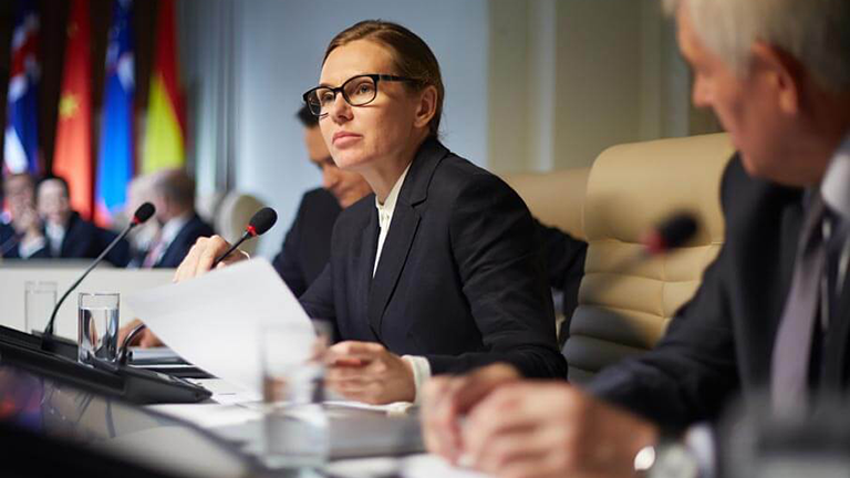 dietitian at Congressional meeting