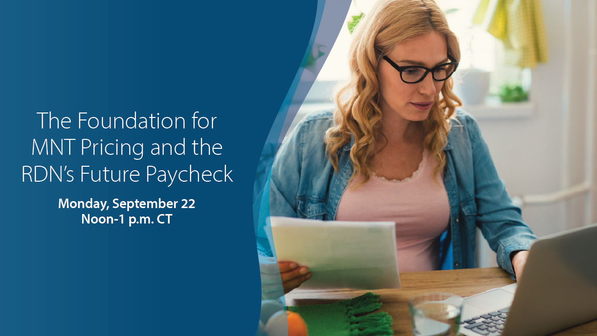 The Foundation for MNT Pricing and the RDNs Future Paycheck webinar