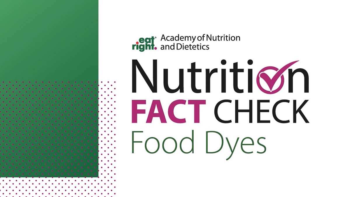 Nutrition Fact Check: Food Dyes