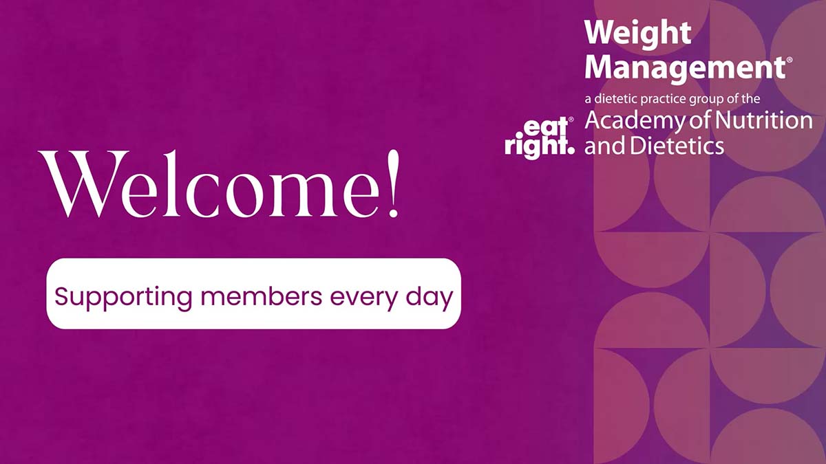 Weight Management DPG Welcome Video
