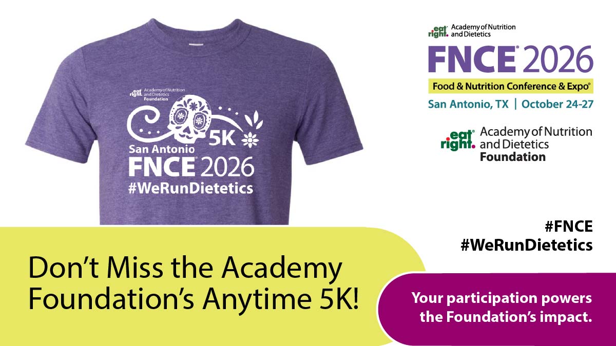 Foundation 5k + the FNCE® T-Shirt that Gives Back | Don't Miss the Academy Foundation's Anytime 5k!