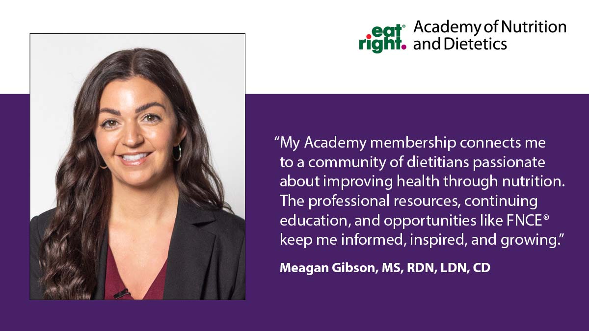 Testimonial from Meagan Gibson, MS, RDN, LDN, CD